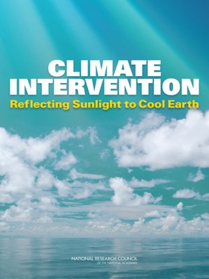 cover image of Climate Intervention